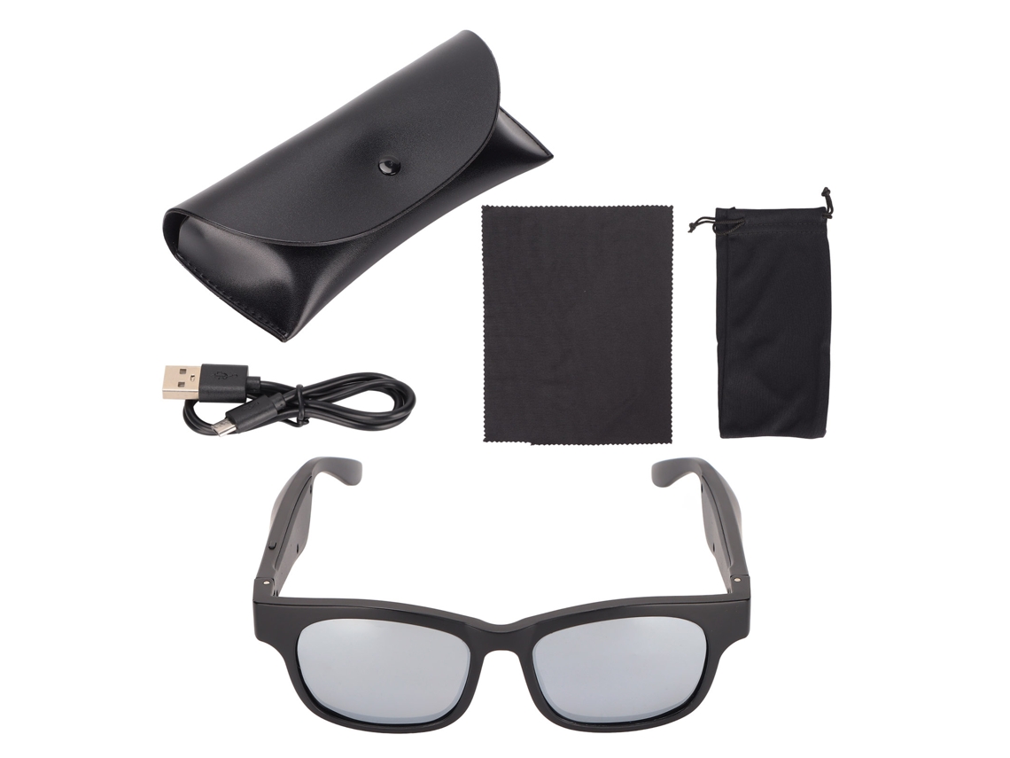 Óculos de Sol Inteligentes LAXISCREED Bluetooth Semi Aberto Prata