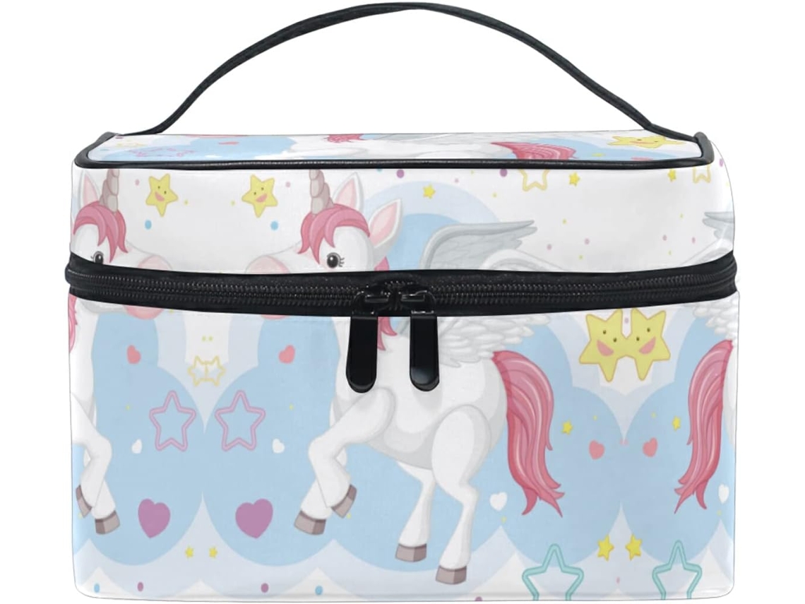 Necessaire Unicórnio Nuvem Estrelada S/MARCA