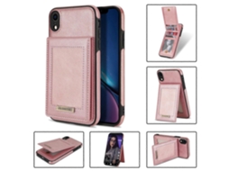 Capa De Celular Com Compartimento Para Cartão E Rfid Para Iphone Xr