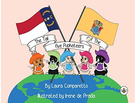 Livro The Tail Of The Five Pupkateers de Laura Comparetto (Inglês)