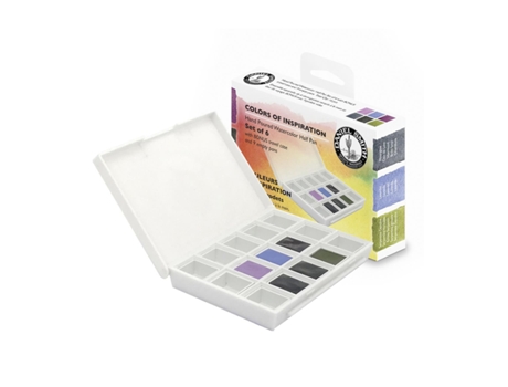Conjunto Aguarela Daniel Smith Pastilhas 6 Cores Inspiração