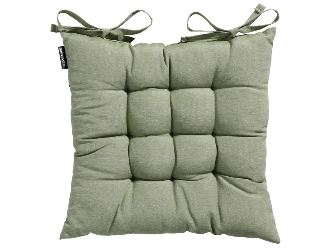 Almofadão de cadeira MADISON Verde Tecido (46 x 46)