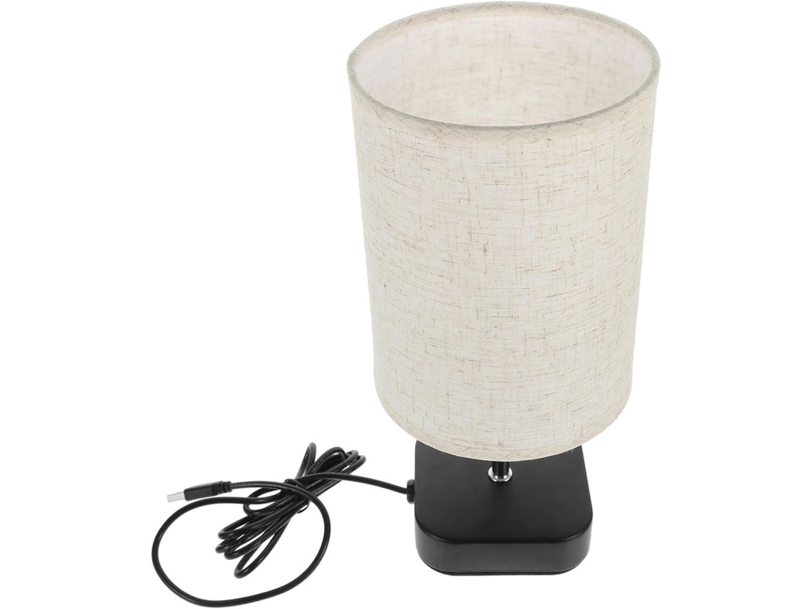 Luminária De Mesa De Cabeceira Led Usb Ajustável Para Quarto E Escritório.