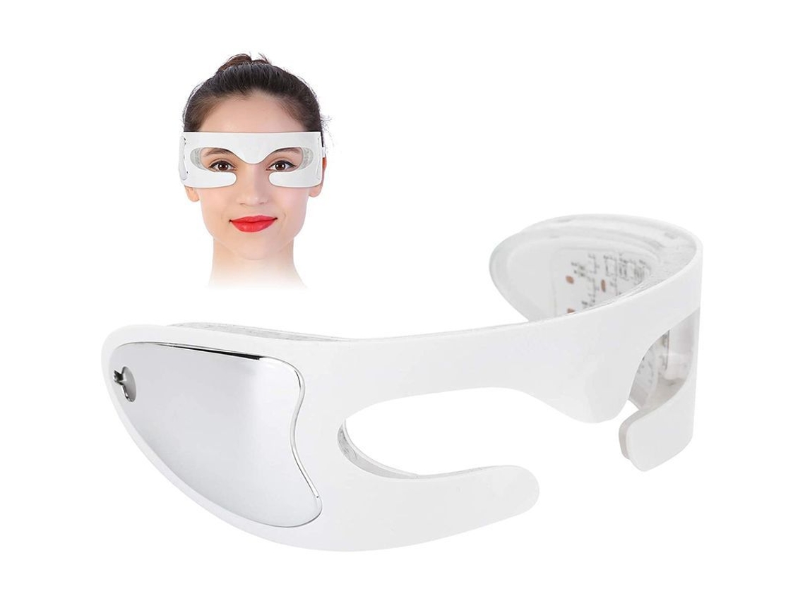 Massageador De Olhos Com Luz Vermelha E Aquecimento Anti-rugas Alivio De Fadiga Para Cuidado Ocular