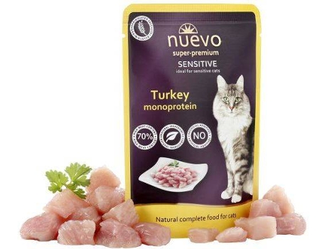 Ração para Gatos  (90 g - Húmida - Sabor: Peru)