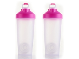 Ferramenta 2 Pçs Filtro Shaker Copo-Rosa Garrafa de Shake Proteína Plástico para Shakes e Smoothies Substituição Refeição Bebidas Mistur UISAVE