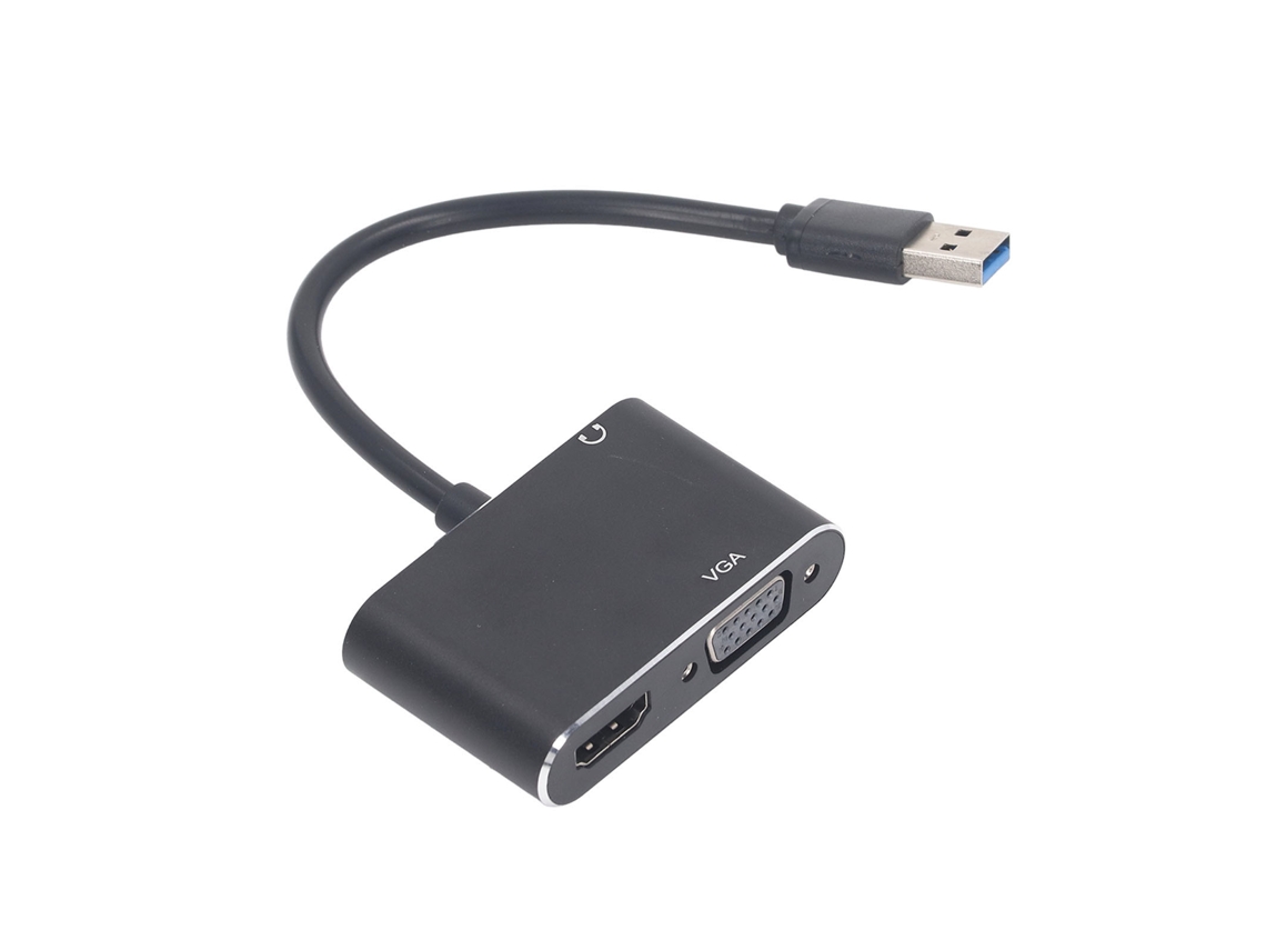 Conversor De Vídeo (usb3.0 Para Hdmi, Usb3.0 Para Vga) Conversor De Vídeo Hd