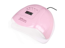 Lâmpada Uv Para Unhas, Máquina De Nail Art Com Lâmpada Led Uv De 120w Para Esmalte Em Gel, 4 Temporizadores