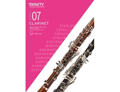 Livro Trinity College London Clarinet Exam Pieces from 2023 Grade 7 de Trinity College London (Inglês)
