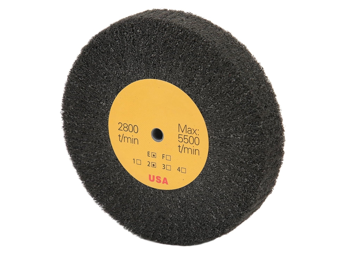 Disco De Polimento Fibra Nylon, Disco De Polimento Carboneto Silício, Diâmetro De 4a 14 Polegadas