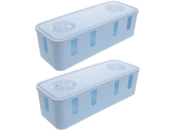 Organizador De Cabos De 2 Peças, Organizador Elétrico De Mesa, Suporte Para Carregamento Gokoco