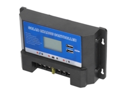 Controlador De Carga Solar Lcd 20a Com Usb Dual