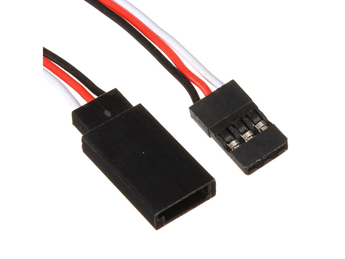 20 Peças 10 Peças Cabo de Extensão Servo de 15 Cm com 60 Núcleos para Futaba Jr MDUG