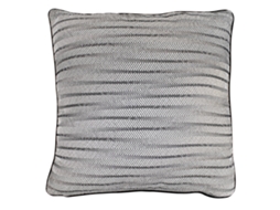 Almofada com Enchimento Estampada Zigzag KUATÉH Breda 60X60 Cm Preto e Branco