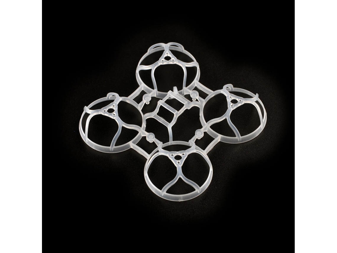 Whitehappymodel 2024 Mobula6 Eco Kit de Quadro com Distância Entre Eixos de 65mm para Drone Whoop Rc Diy Fpv Racing MDUG