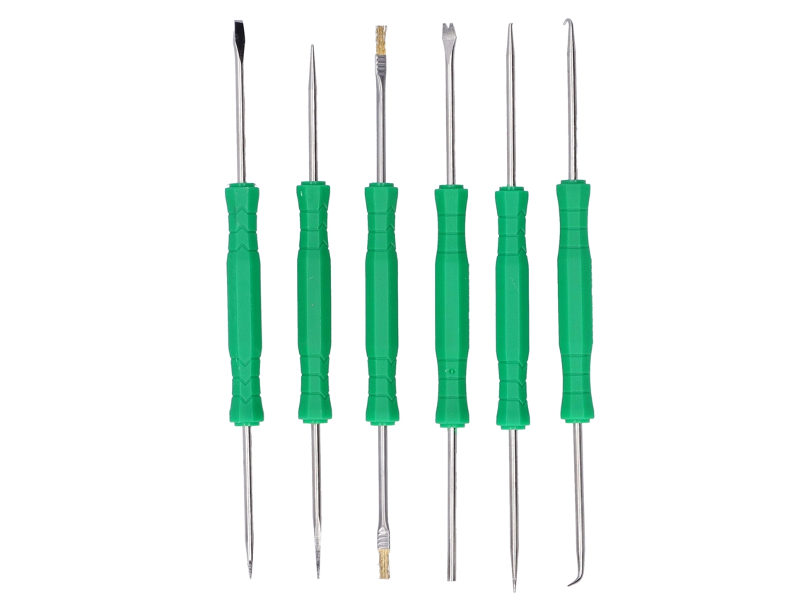 Kit De Ferramentas Solda Eletrônica Profissional Pcb 6 Peças