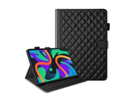 Capa De Couro Com Estampa De Losangos Para Tablet Lenovo Tab M11 / Xiaoxin Pad 11 2024