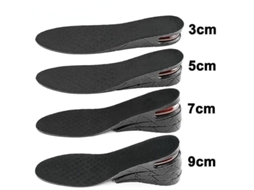 Fasst plantilla de Plantillas de Altura Ajustable 3 9 Cm, Plantilla Invisible para Zapatos, Confortable Y Respirable CUIDADOS