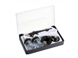 Kit De Aerógrafo Neumático Profesional Com Bico De 0.8mm Para Modelismo Diy E Pintura Artística