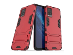 Capa Protetora À Prova De Choque Pc Tpu Com Suporte Para Vivo S7 5g