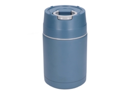 Jarro Térmico Isolado a Vácuo de Aço Inoxidável 304 1000ml com Colher Dobrável | S/MARCA