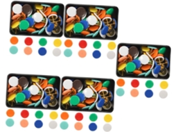 500 Alfinetes Reutilizáveis E Coloridos Para Escritório, Artesanato,