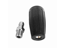 Boquilla Turbo Rotativa Para Limpiadora De Presión 4000psi Con Conexión Rápida 1/4" Para Remover Corteza Y Óxido