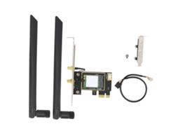 Placa De Rede Sem Fio Para Intel Ax200ngw Wifi6 Desktop Pcie 2.4/5ghz Tamanho Mini