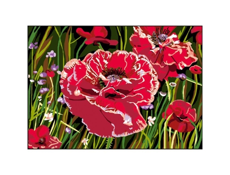 Canevas Antigo Os Papoulas 32x50cm Luc