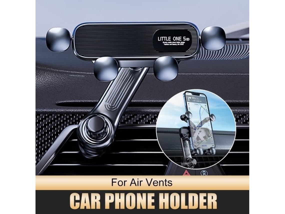 Suporte Para Celular Veicular Qingque - Montagem Por Gravidade - Rotação De 360° - Compatível Com Iphone 14/13/12, Samsung E Xiaomi