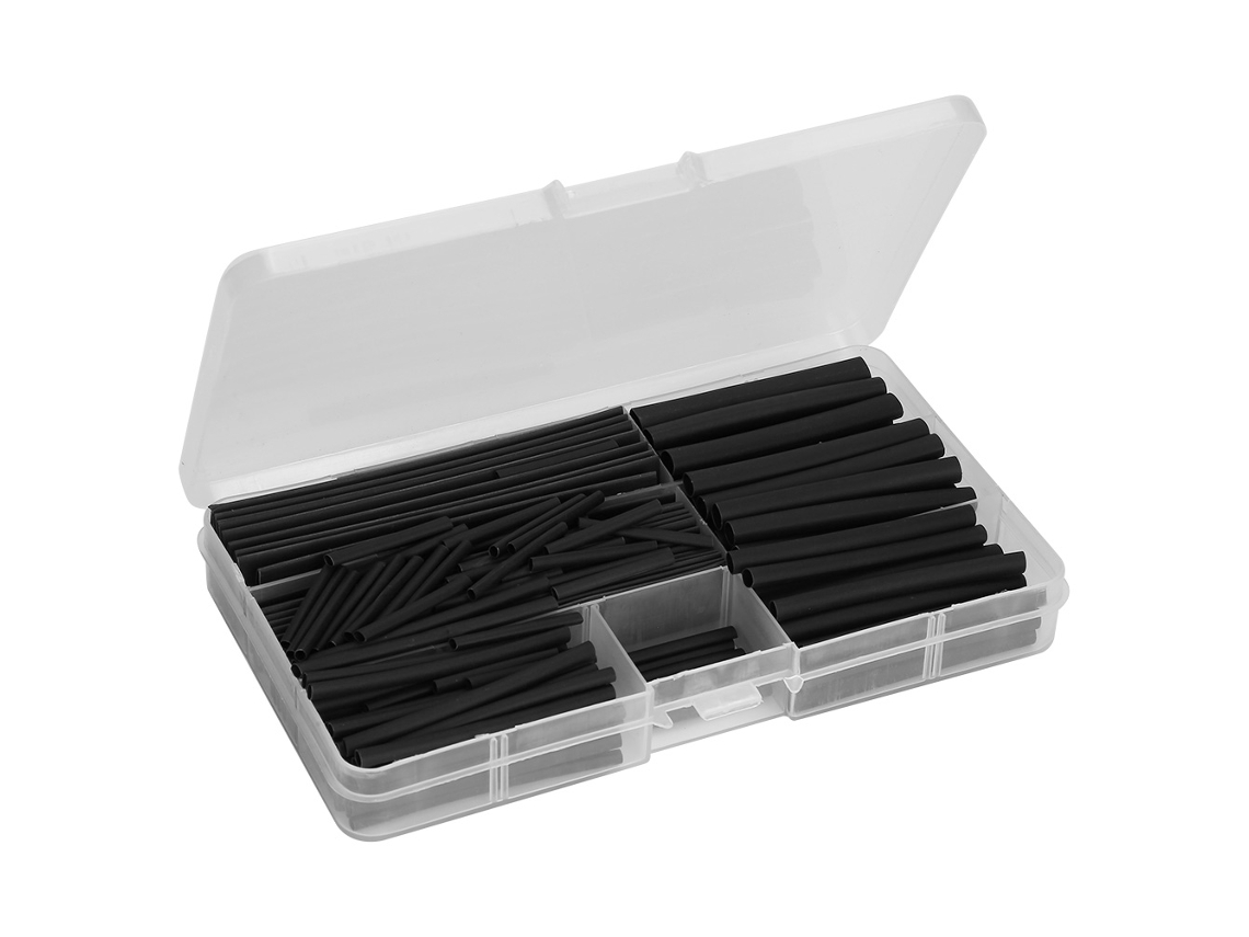 Kit De Mangueiras Termocontraíveis Laxiscreed Para Fios E Cabos, Resistente Ao Calor E Fácil De Aplicar