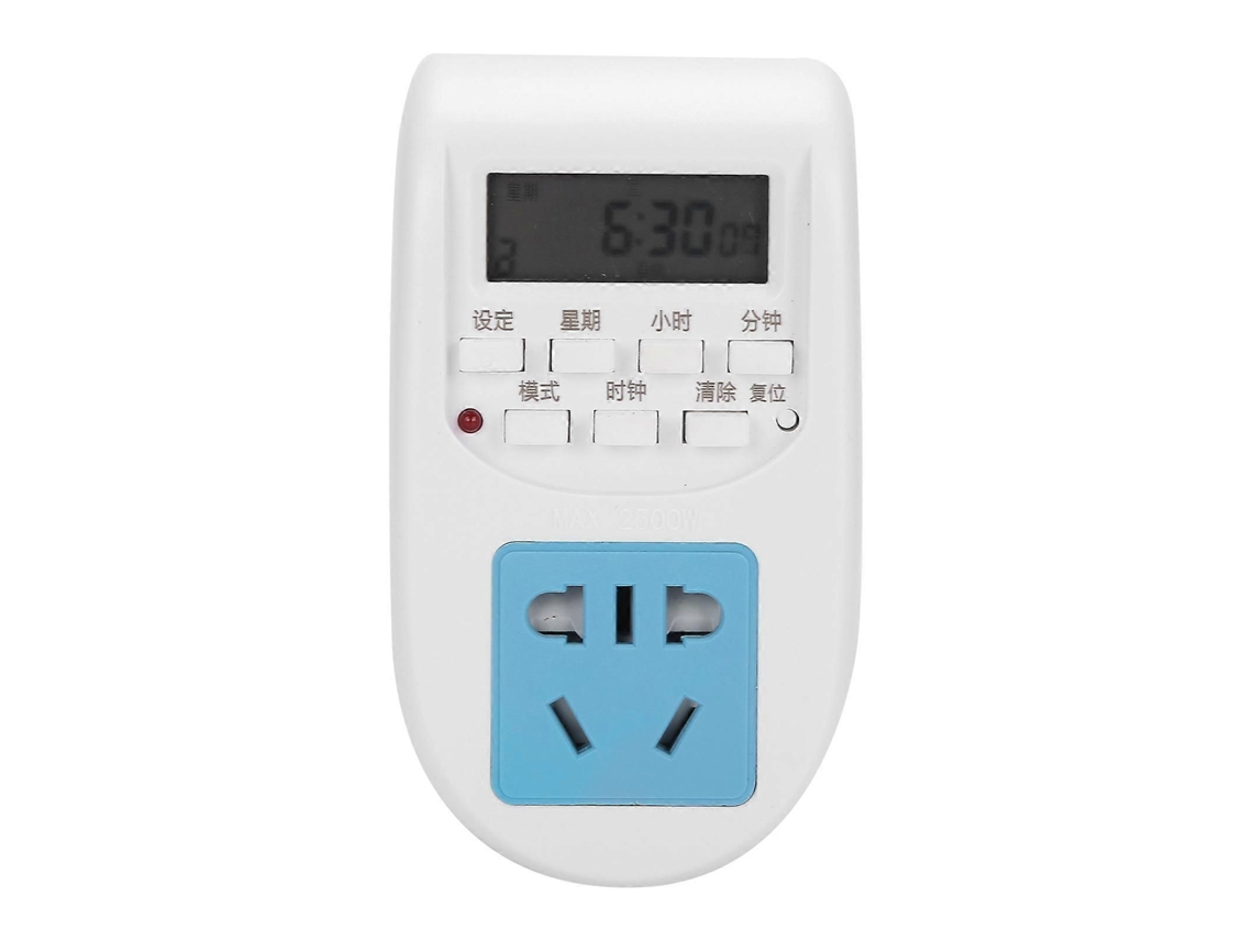 Tomada Programável 220v Com Timer Digital, Para Répteis, Com Visor-sdcy
