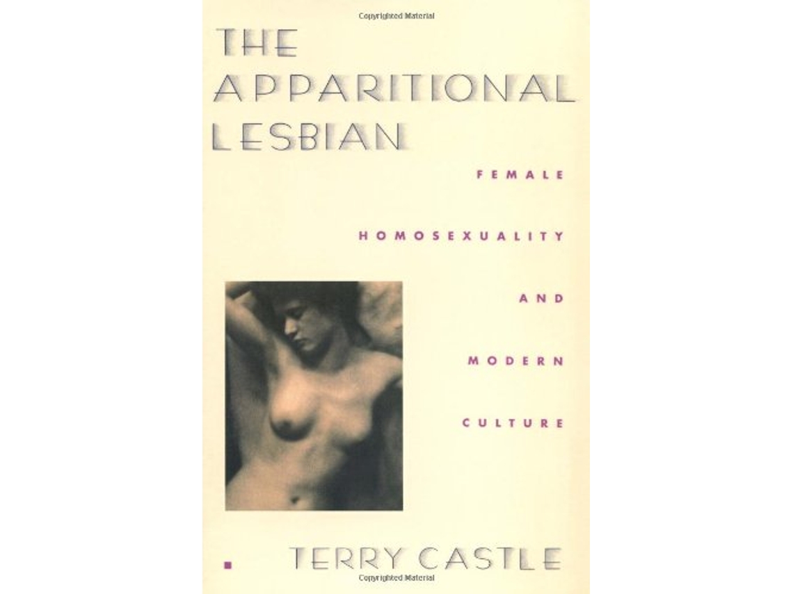 Livro Apparitional Lesbian de Terry Castle (Inglês)