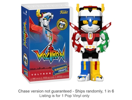 Figura Funko VOLTRON 1984 VOLTRON Figura Rewind