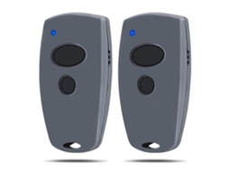 2 Controles Remotos Para Portão De Garagem Digitais 302, 304, 382, 394, 392, 313, 433.92mhz Multi-bit