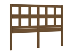 Cabeceira de Cama MAISON EXCLUSIVE em Pinho Maciço Castanho Mel (185,5x4x100 cm)