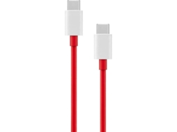 Cabo Oneplus Warp Charge (tipo C 150 Cm Vermelho)