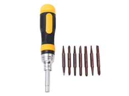 Conjunto De Parafusos Multifuncional De 7 Piezas Com Brocas De Alta Durabilidade, Cabo Ergonômico Antiderrapante