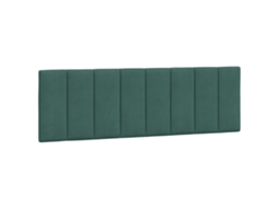Headboard Cushion, Headboard Cushions Vidaxl Verde Veludo (160 Cm)