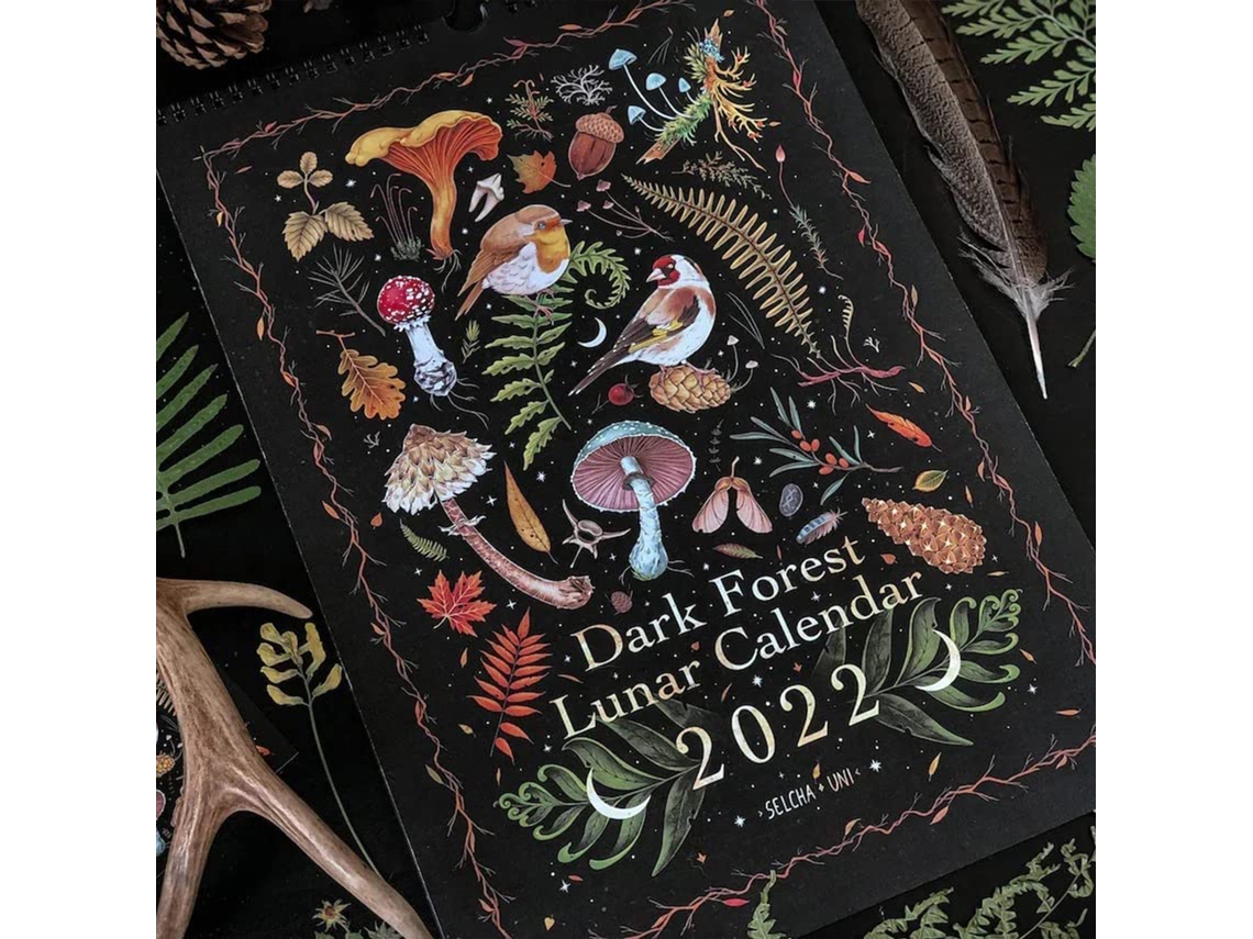 Calendário Lunar Dark Forest 2024 LAXISCREED