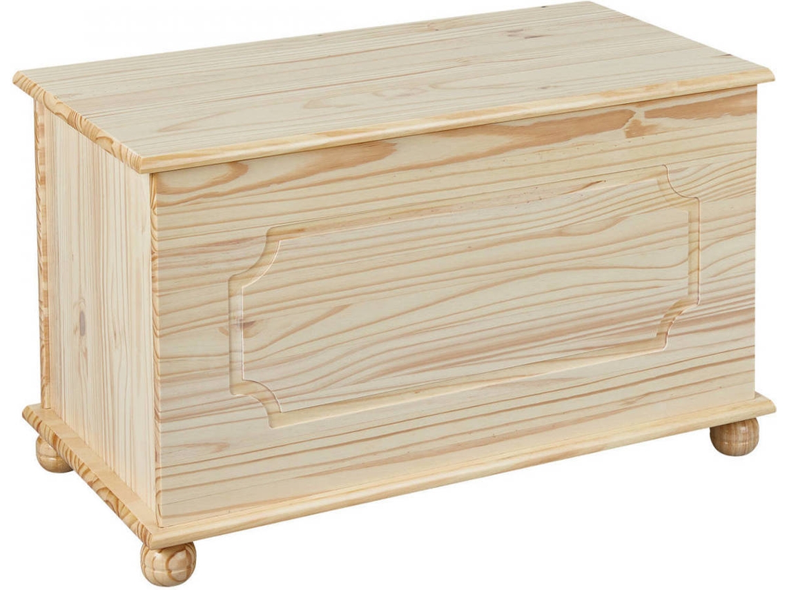 Puff DMORA Natural (Madeira - 53x89x47 cm)