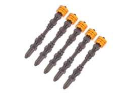 5pcs Conjunto De Brocas De Parafuso Magnético Estilo D 65mm Para Parafusadeira Eléctrica Cabeça De Parafuso