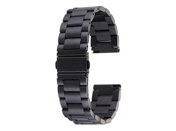 Pulseira De Aço Inoxidável Com Fecho Borboleta E 3 Contas Para O Smartwatch Samsung Gear S2 Classic.