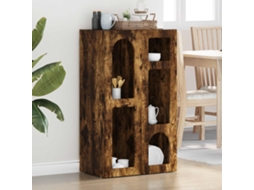 Vidaxl Buffet Elst Carvalho Defumado 59 X 35 X 100,5 Cm