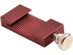 Bloco Limitador De Posicionamento E Batente Metálico Para Réguas Aço Com Ranhuras, Para Marcação Precisa E Estável 29mm