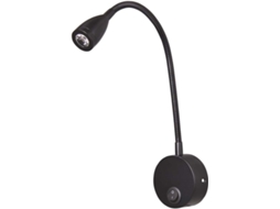 Luz noturna LED de 3W para guarda-roupa, montada na parede.
