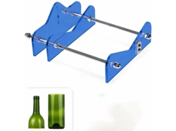 Cortador Profissional De Garrafas Vidro, Vinho, Cerveja, Para Diversos Tamanhos E Formatos, Acrílico E Metal