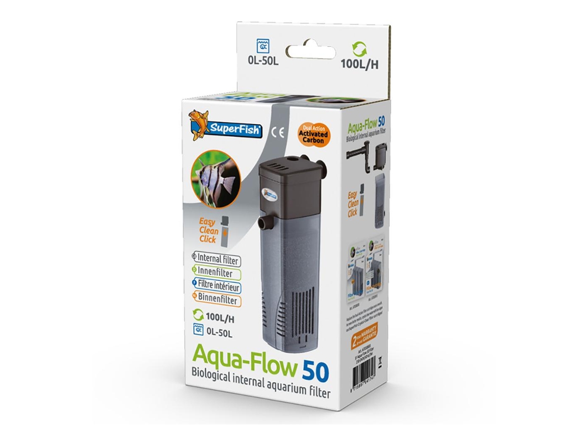 Filtro Interior SUPERFISH Aquaflow 100 (200 L/h)