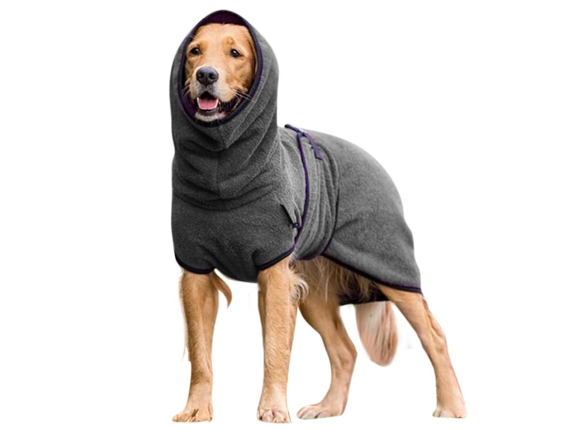 Suéter Grosso Para Cachorro Com Capuz