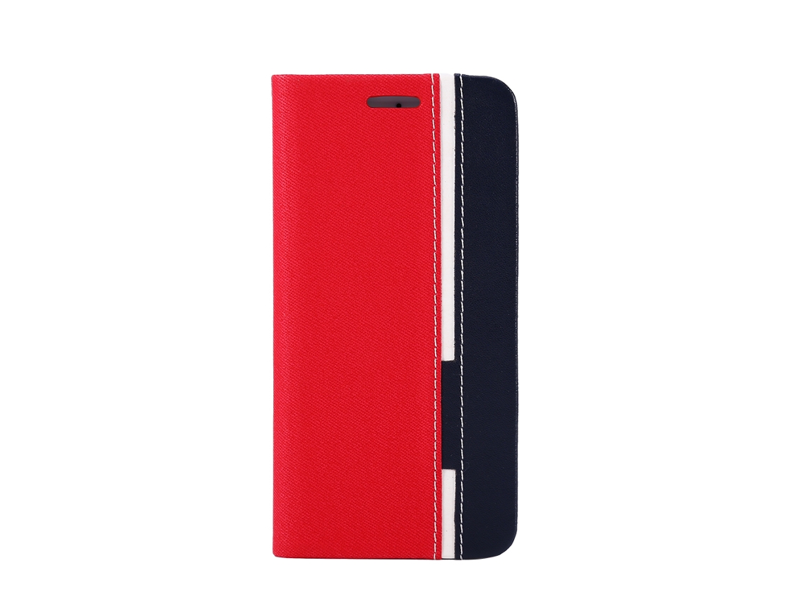 Capa Flip de Cor Contrastante para Celular Protege o Celular EOOCOO